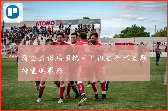 蒋圣龙伤病困扰半年微创手术后期待重返赛场